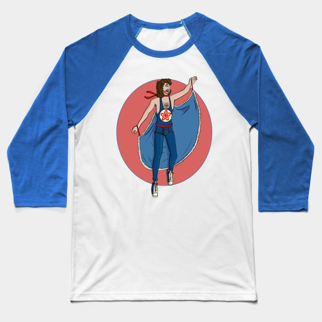 Danny Sexbang Baseball T-Shirt by ArtOfTheNerd